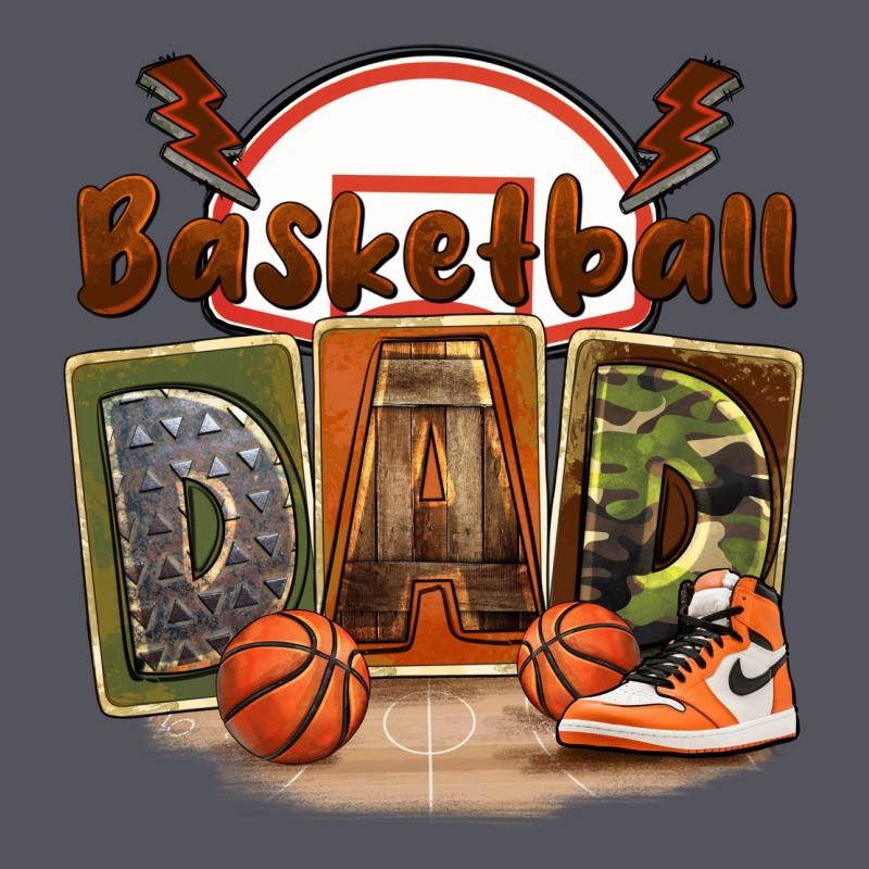 Basketball Dad Vintage Hoodie by FaDigitalArtStudio | Teevron