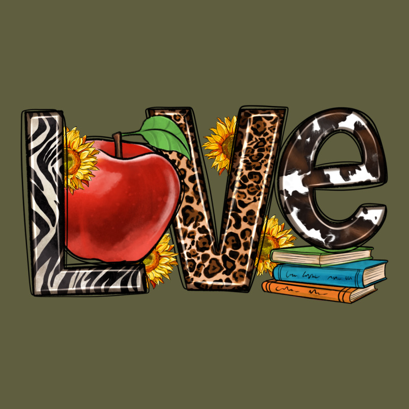 Love Teacher Vintage Tee by OliviaCreatesArt | Teevron