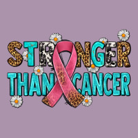 Stronger Than Cancer With Cancer Ribbon Heavyweight Hoodie | Teevron