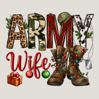 Christmas Army Wife Heavy Core Tee | Teevron