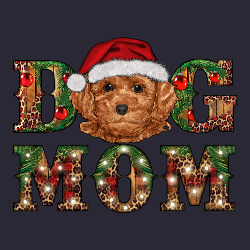 Christmas  Toy Poodle Dog Mom Vintage Tee by RanaPortraitStore | Teevron