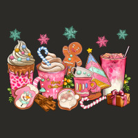 Pink Gingerbread Coffee Cups Heavy Core Tee | Teevron
