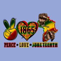 Peace Love Juneteenth Classic Tee | Teevron