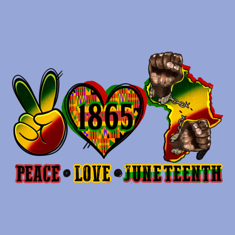 Peace Love Juneteenth Classic Tee by CowGirlArtShop | Teevron