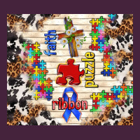 Faith Puzzle Ribbon Premium Tee | Teevron