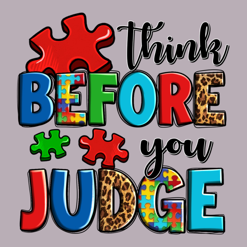 Think Before You Judge Vintage Tee by OliviaCreatesArt | Teevron