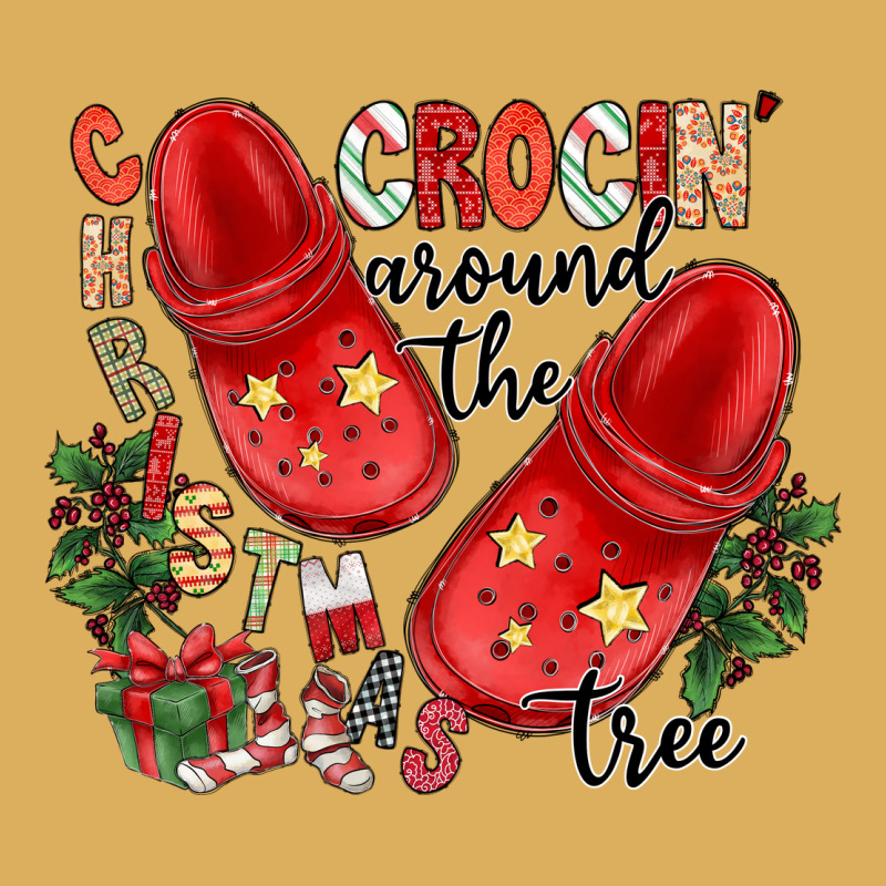 Christmas Crocin Around The Tree Premium Hoodie by CowhideDigitalArt | Teevron