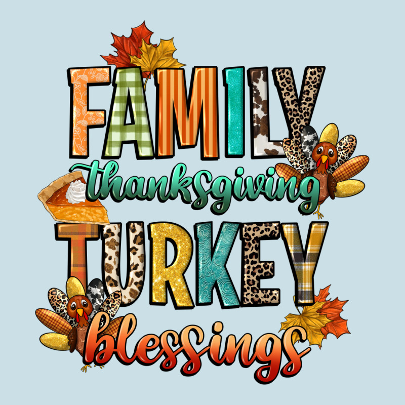 Family Thanksgiving Turkey Blessing Ladies Tee by CowGirlArtShop | Teevron