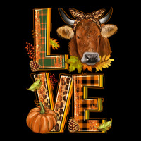Love Fall Cow Heavy Core Tee | Teevron