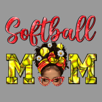 Softball Mom  And Afro Messybun Mom Bbs Vintage Hoodie | Teevron