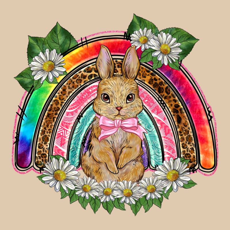 Easter Rabbit Rainbow Heavyweight Sweatshirt by BarkalooDesign | Teevron