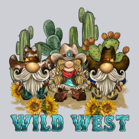 Wild West Western Gnome Heavyweight Sweatshirt | Teevron