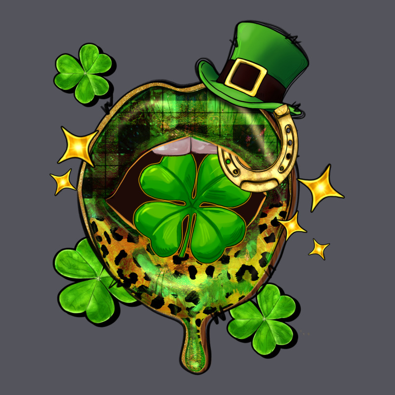 St. Patrick's Day Lip Vintage Hoodie by FaDigitalArtStudio | Teevron