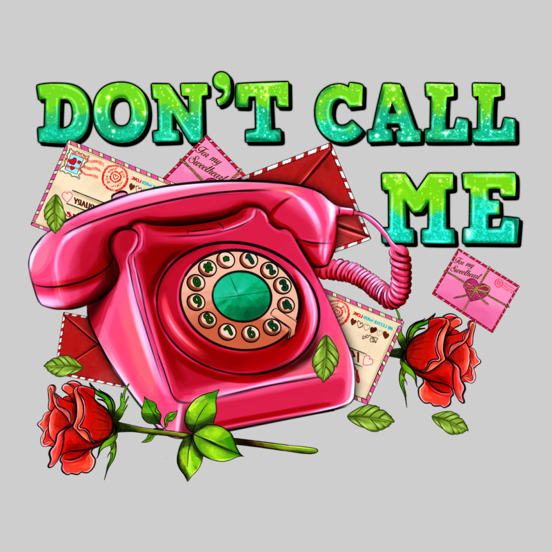 Dont Call Me With Pink Phone And Letters Premium Sweatshirt by AdoDesignShop | Teevron