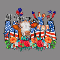 All American Mama Cow Flowers Vintage Tee | Teevron