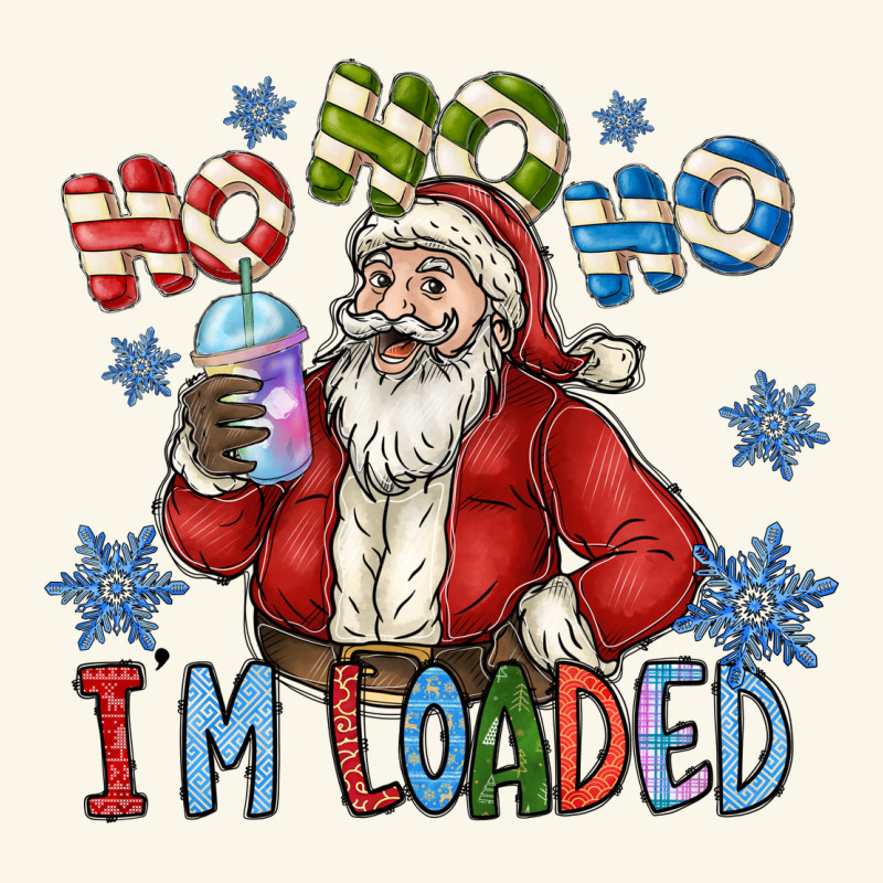 Ho Ho Ho Im Loaded Premium Hoodie by CowhideDigitalArt | Teevron