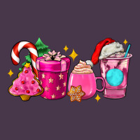 Pink Christmas Coffee Cups Heavyweight Hoodie | Teevron