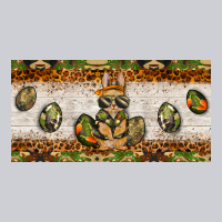Easter Camouflage Egg Hunter Bunny License Plate Template Heavyweight Sweatshirt | Teevron