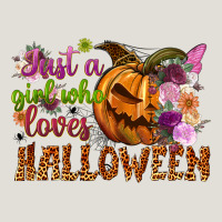 Just A Girl Who Loves Halloween Heavy Core Tee | Teevron