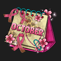 Pink Cancer Ribbon And October Calendar Heavyweight Hoodie | Teevron