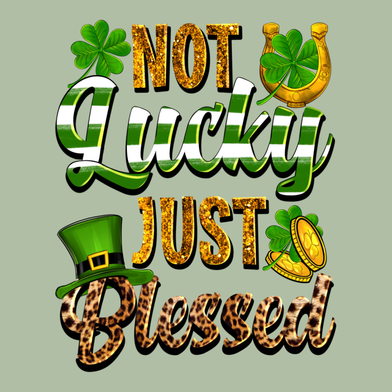 St. Patrick's Not Lucky Just Blessed Urban Heavy Tee by OliviaCreatesArt | Teevron