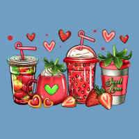 Strawberry Coffee Cups Urban Heavy Tee | Teevron