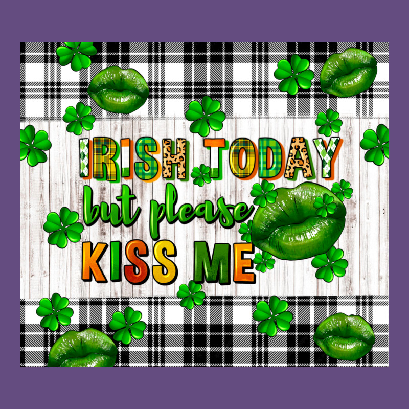 Irish Today But Please Kiss Me St. Patricks Day Vintage Hoodie by FaDigitalArtStudio | Teevron