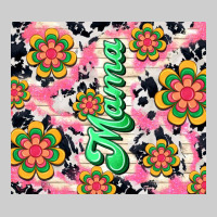 Mama With Hippie Daisies Premium Tee | Teevron