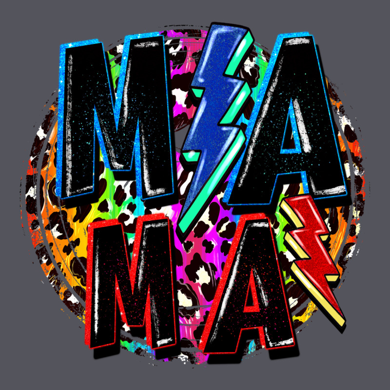 Mama Lightning Bolts Mother's Day Vintage Hoodie by FaDigitalArtStudio | Teevron