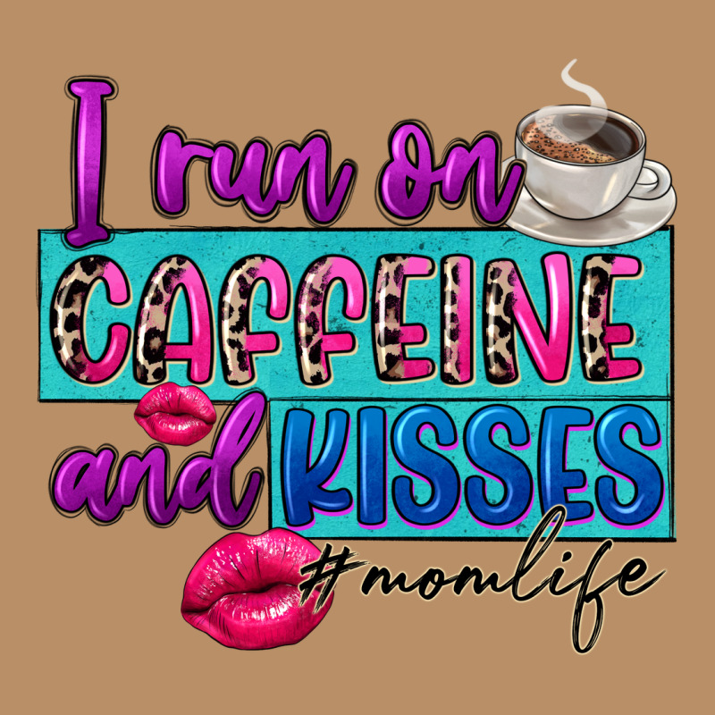 I Run On Caffeine And Kisses Vintage Hoodie by FaDigitalArtStudio | Teevron