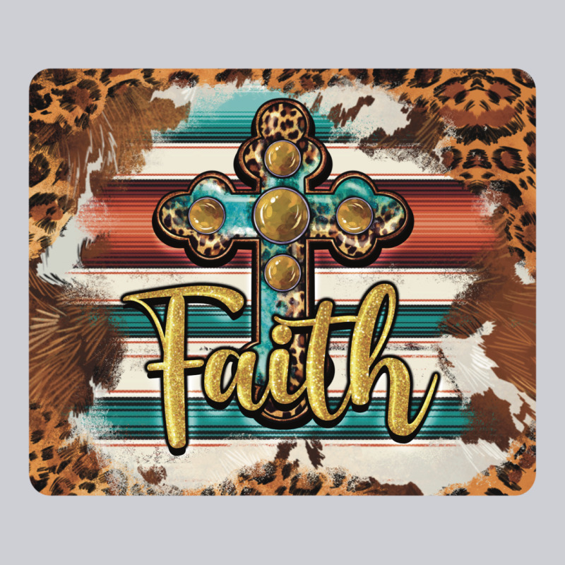 Faith Cross Mousepad Heavyweight Sweatshirt by BarkalooDesign | Teevron
