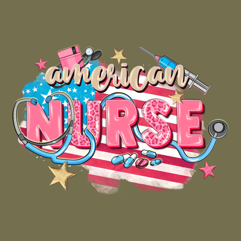 American Nurse Vintage Hoodie by FaDigitalArtStudio | Teevron