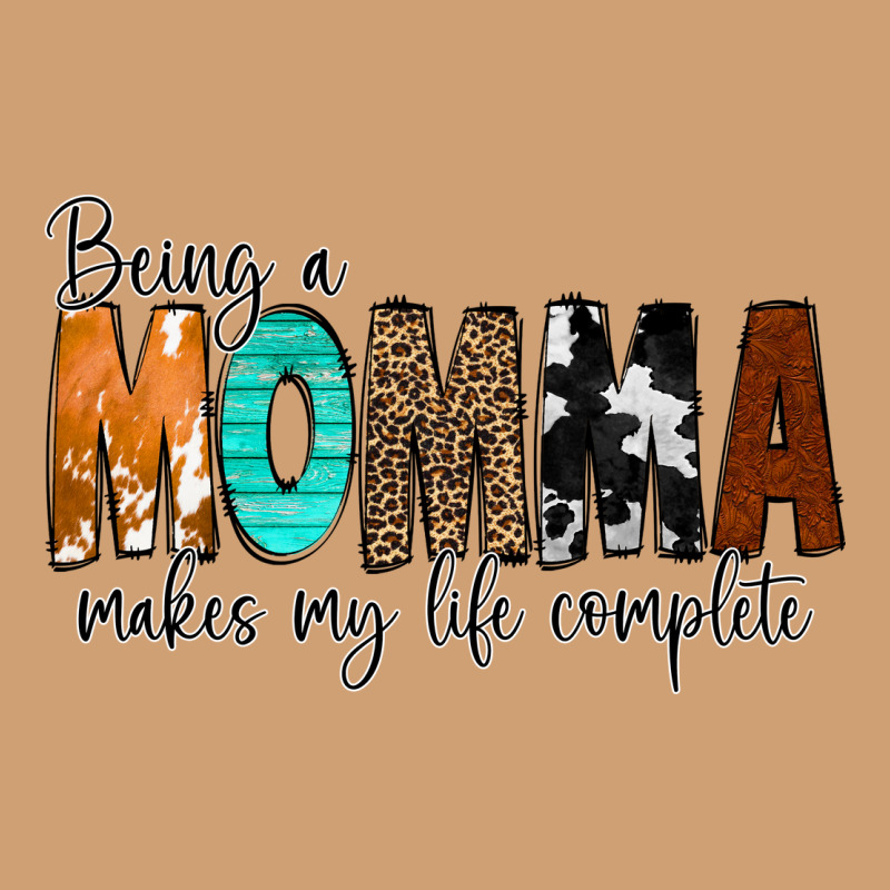 Being A Momma Makes My Life Complete Vintage Tee by CowCowDesign | Teevron