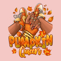 Pumpkin Queen Fall Black Girl Sneakers Urban Heavy Tee | Teevron