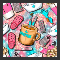 hospital nurse coffee cups with leopard seamless pattern bbs | Teevron