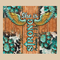 She Is Strong Tumbler Heavyweight Sweatshirt | Teevron