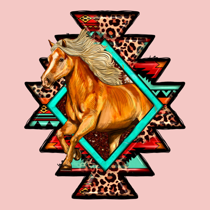 Aztec Symbol White Horse Urban Heavy Tee by FaDigitalArtStudio | Teevron