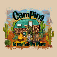 Camping Is My Happy Place Heavyweight Sweatshirt | Teevron
