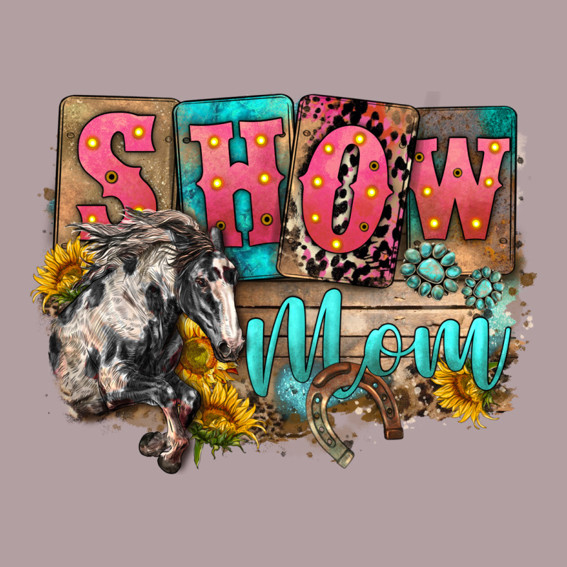 Show Mom Horse Mother's Day Vintage Hoodie by FaDigitalArtStudio | Teevron