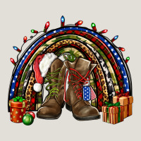 Army Christmas Rainbow Heavy Core Tee | Teevron