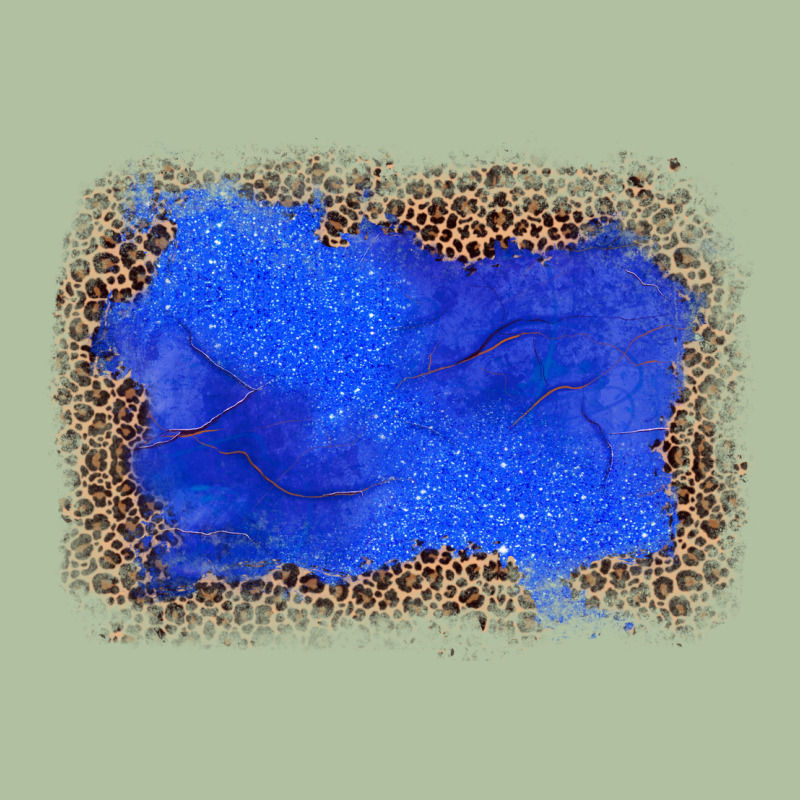 Gemstone Blue Leopard Background Urban Hoodie by JahusDesignShop | Teevron