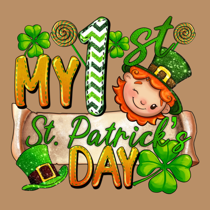 My 1st St Patricks Day Vintage Hoodie by FaDigitalArtStudio | Teevron