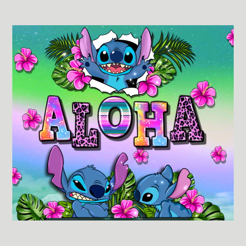 Aloha Stitch Zipper Hoodie by AdoDesignShop | Teevron