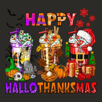 Happy Hallothanksmas Coffee Cups Heavy Core Tee | Teevron