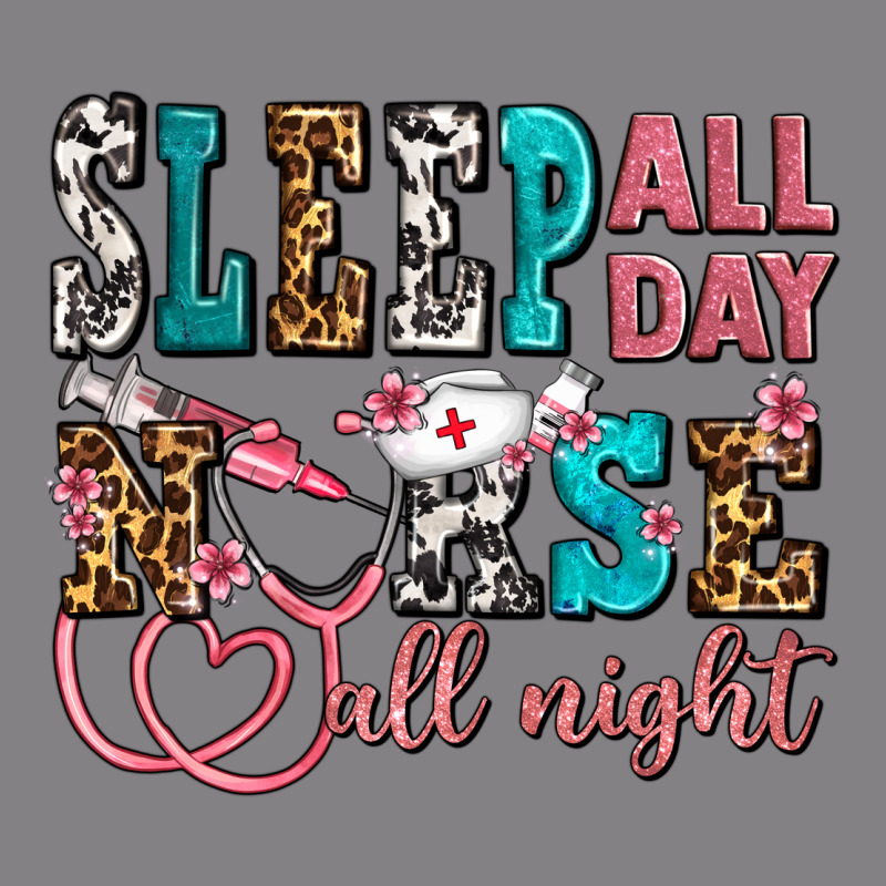 Sleep All Day Nurse All Night Heavyweight Hoodie by AdoDesignShop | Teevron