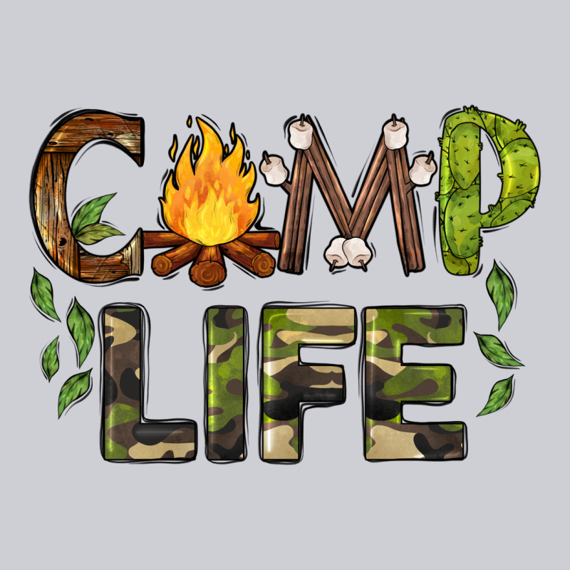 Camp Life Heavyweight Sweatshirt by BarkalooDesign | Teevron