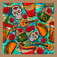 Hispanic Heritage Month Coffee Cups And Taco With Glitter And Leopard  Long Sleeve Tee | Teevron