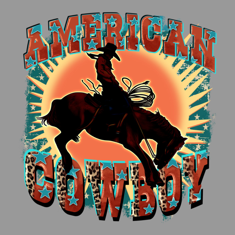 American Cowboy Vintage Hoodie by FaDigitalArtStudio | Teevron