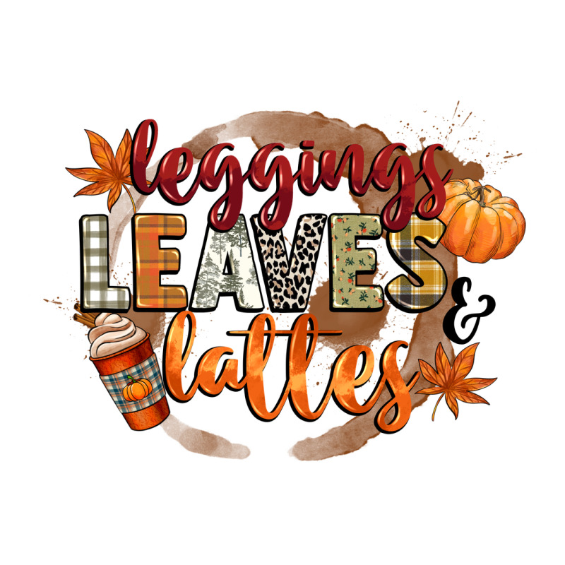 Leaves And Lattes Ladies Tee by CowGirlArtShop | Teevron