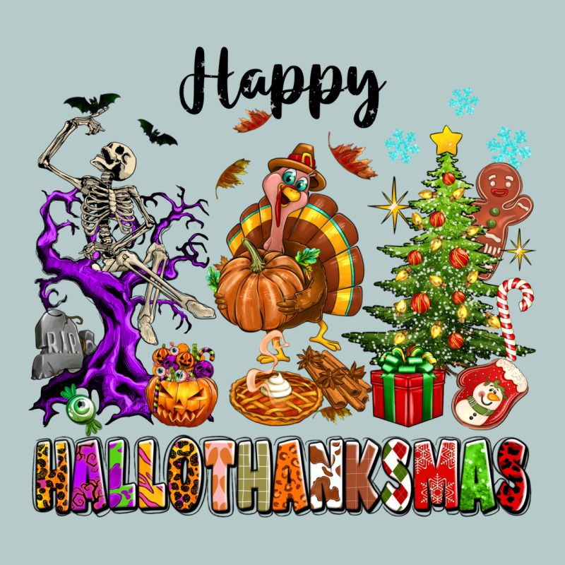 Happy Hallothanksmas Heavy Core Tee by texasbilliewilder | Teevron